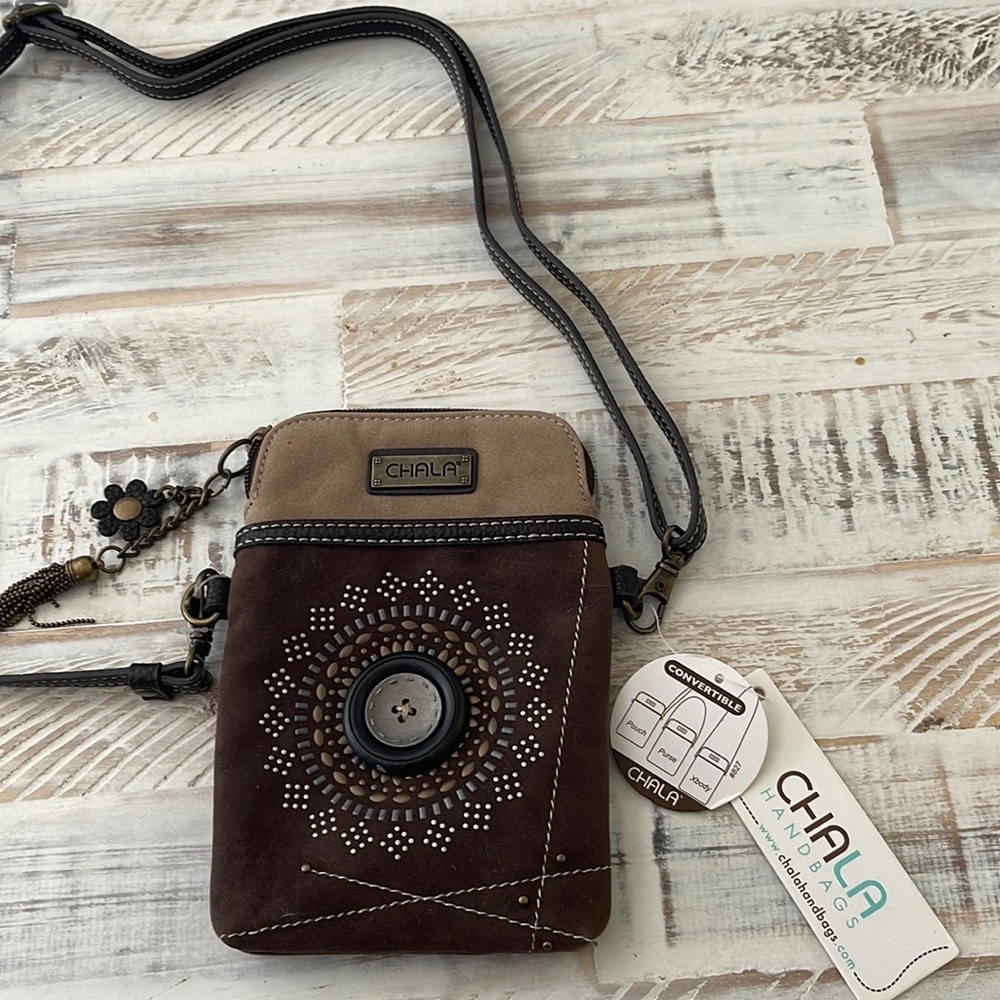 Chaka crossbody cell phone purse